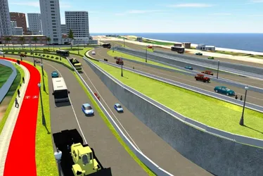 Imagem ilustrativa da imagem Mergulhão vai eliminar semáforos e reduzir o tempo das viagens em Camburi