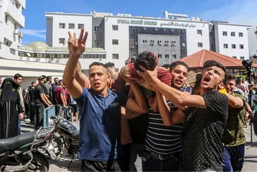 Imagem ilustrativa da imagem Mortes de palestinos em Gaza passam de 10 mil, diz Hamas