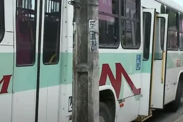 Imagem ilustrativa da imagem Mulher de 20 anos morre ao colocar cabeça para fora de ônibus e bater em poste