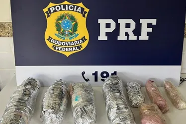 Imagem ilustrativa da imagem Mulher é presa com mais de 3 kg de cocaína em ônibus de viagem do ES