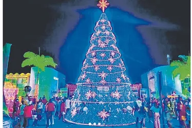 Imagem ilustrativa da imagem Natal: 80 mil microlâmpadas já iluminam Anchieta