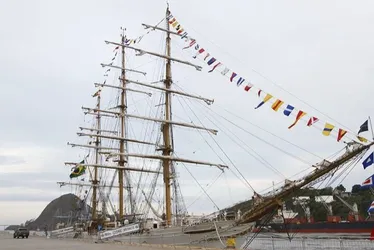 Imagem ilustrativa da imagem Navio Cisne Branco atrai 7 mil visitantes em Vitória