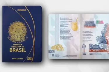 Imagem ilustrativa da imagem Novo passaporte brasileiro começa a ser emitido nesta quarta-feira
