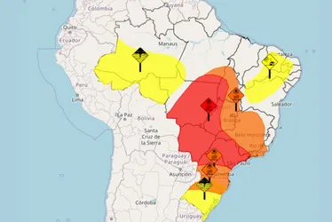 Imagem ilustrativa da imagem Onda de calor pode atingir 9 estados. Previsão não aponta o Espírito Santo