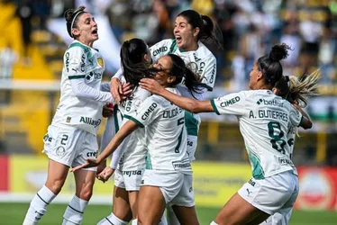 Imagem ilustrativa da imagem Palmeiras fecha 1ª fase da Libertadores feminina com 100% de aproveitamento