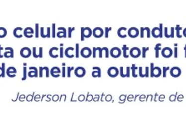 Imagem ilustrativa da imagem Perigo nas ruas: celular é a terceira maior causa de mortes no trânsito