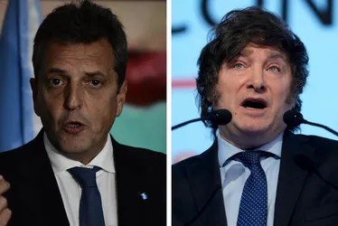 Imagem ilustrativa da imagem Pesquisa para 2º turno na Argentina indica Milei com 52% e Sergio Massa com 48%