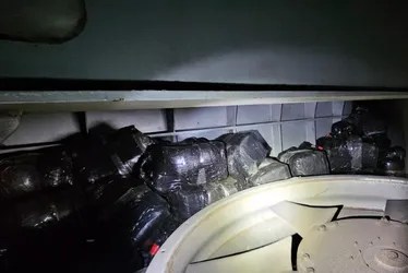 Imagem ilustrativa da imagem Polícia Federal apreende 1,5 tonelada de cocaína em navio no Porto de Vitória