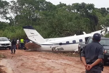 Imagem ilustrativa da imagem Queda de avião deixa 14 turistas mortos no interior do Amazonas