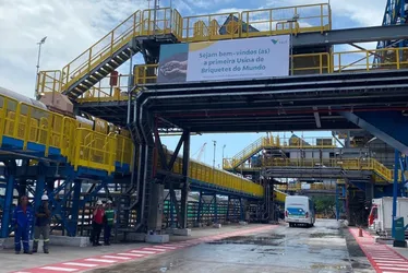 Imagem ilustrativa da imagem Revolução na siderurgia: Vale inaugura 1ª planta de briquete do mundo em Vitória