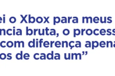 Imagem ilustrativa da imagem Sabe a diferença entre os videogames mais vendidos?