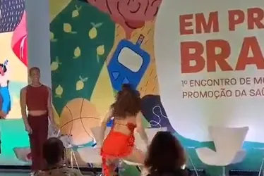 Imagem ilustrativa da imagem Saúde pagou R$ 2.000 por grupo responsável por dança de funk em evento da pasta