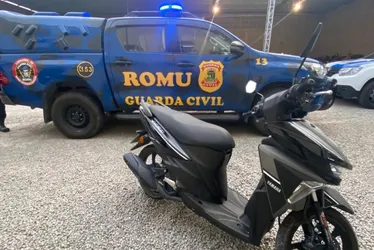 Imagem ilustrativa da imagem Suspeito de roubar moto e esfaquear vítima é preso pela Guarda de Linhares