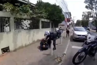Imagem ilustrativa da imagem Suspeito de tentar enforcar mulher no meio da rua é detido em Vila Velha