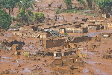 Imagem ilustrativa da imagem Tragédia de Mariana: pedido de indenização de R$ 100 bilhões