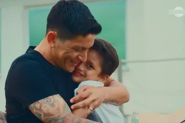 Imagem ilustrativa da imagem VÍDEO | Filho de Cano escreve carta ao pai para a Libertadores