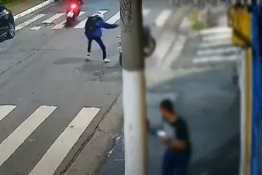 Imagem ilustrativa da imagem VÍDEO | PM de folga é morto durante assalto em SP, e suspeito também morre