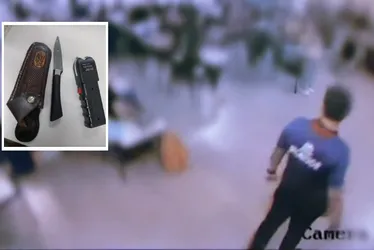 Imagem ilustrativa da imagem VÍDEO | Pai de aluna se passa por professor e invade sala de aula com faca