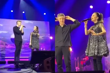 Imagem ilustrativa da imagem VÍDEO | Sandy brinca e faz show ao lado do ex Lucas Lima na Europa após separação