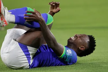 Imagem ilustrativa da imagem Vini Jr é cortado da seleção após lesão na coxa e não enfrenta a Argentina