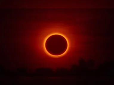 Todo o território nacional poderá observar o eclipse parcialmente. Mas o anel de fogo, por exemplo, só poderá ser observado nas regiões Norte e Nordeste