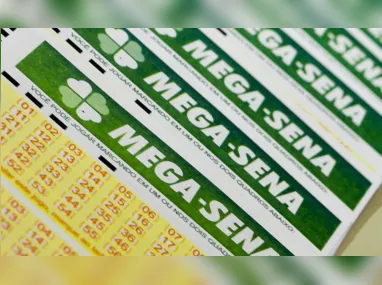 Imagem ilustrativa da imagem Mega-Sena acumula e pode pagar R$ 105 milhões no próximo sorteio
