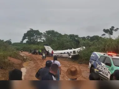 Bombeiros foram acionados após o monomotor não chegar ao destino