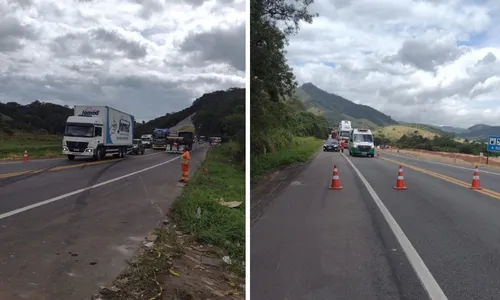 
          Imagem ilustrativa da imagem Acidente com carreta interdita rodovia no ES
          