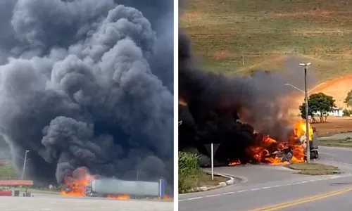 
          Imagem ilustrativa da imagem BR-262 no ES é totalmente interditada após incêndio em carretas
          