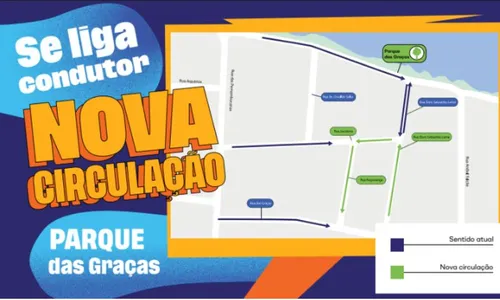 
          Imagem ilustrativa da imagem Bairro das Graças terá mudança de trânsito neste sábado
          