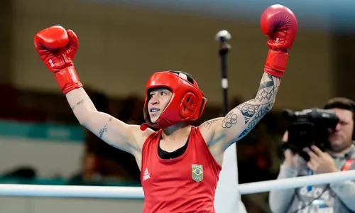 
          Imagem ilustrativa da imagem Bia Ferreira conquista o bi no Pan e prepara adeus ao boxe olímpico em Paris
          