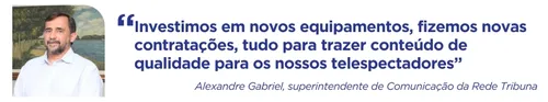 
          Imagem ilustrativa da imagem Camargão na TV Tribuna: apresentador estreia nesta segunda no TN1
          