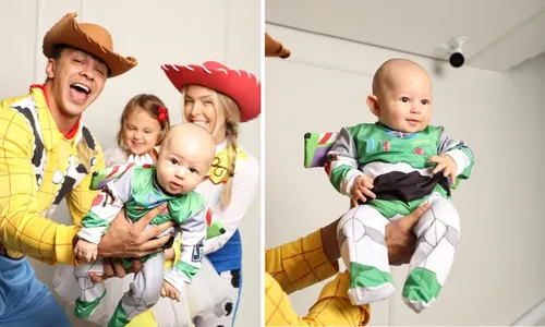 
          Imagem ilustrativa da imagem Cocielo e Tata encantam a web com fotos do 4º mêsversário do filho Caio
          