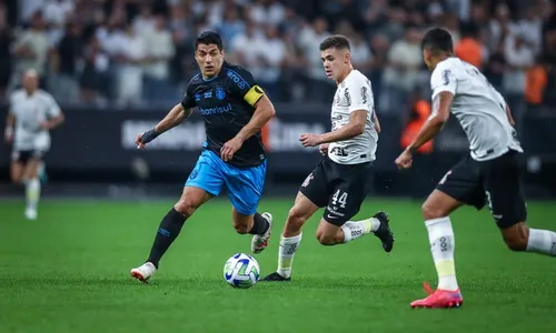 
          Imagem ilustrativa da imagem Corinthians e Grêmio empatam em jogo com 8 gols e duas viradas em Itaquera
          