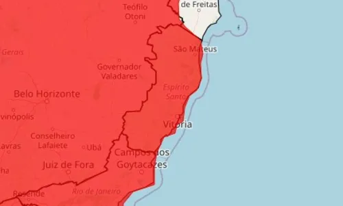 
          Imagem ilustrativa da imagem ES em alerta vermelho de grande perigo para calor extremo e risco à saúde
          
