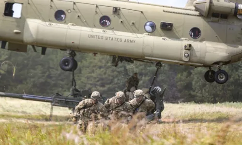 
          Imagem ilustrativa da imagem EUA anunciam exercícios militares aéreos com Exército da Guiana
          