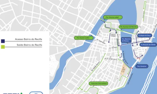 
          Imagem ilustrativa da imagem Fique atento: trânsito no Bairro do Recife terá mudanças
          