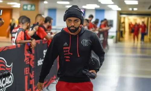 
          Imagem ilustrativa da imagem Gabigol realiza procedimento e fica fora de último jogo do Flamengo no ano
          