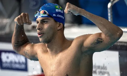 
          Imagem ilustrativa da imagem Guilherme Costa vence os 1.500 metros livre e soma 4 medalhas de ouro no Pan
          