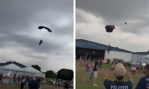 
          Imagem ilustrativa da imagem Homem morre ao ser atingido por paraquedista durante apresentação
          