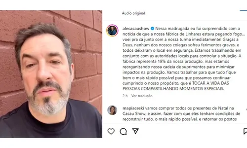 
          Imagem ilustrativa da imagem Incêndio destrói fábrica da Cacau Show: CEO afirma "Vamos reconstruir com união"
          