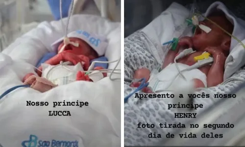 
          Imagem ilustrativa da imagem Mãe dos sêxtuplos atualiza estado de saúde dos filhos e posta imagens dos bebês
          