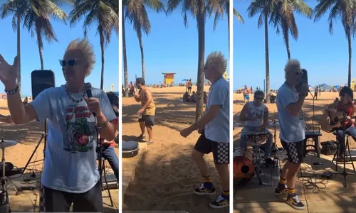 
          Imagem ilustrativa da imagem No ES para show neste sábado, Supla dá "palhinha" na praia de Camburi
          