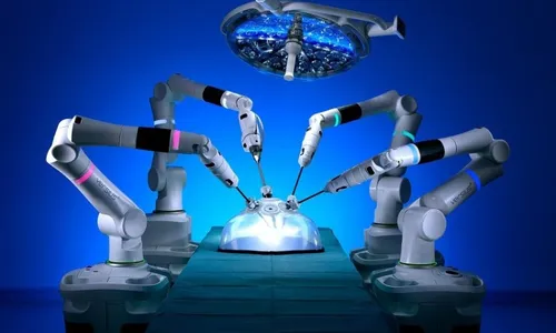 
          Imagem ilustrativa da imagem Robô vai ajudar a fazer mais de 60 tipos de cirurgia
          