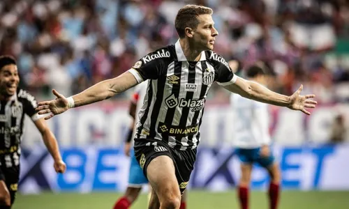 
          Imagem ilustrativa da imagem Santos vira sobre o Bahia nos acréscimos e respira contra o Z4
          