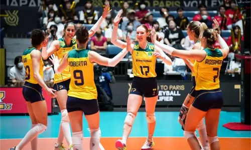 
          Imagem ilustrativa da imagem Seleção feminina de vôlei atropela Porto Rico no Pré-Olímpico após susto na terça
          