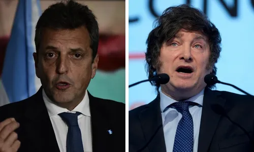 
          Imagem ilustrativa da imagem Sergio Massa e Javier Milei vão disputar o 2º turno na Argentina
          