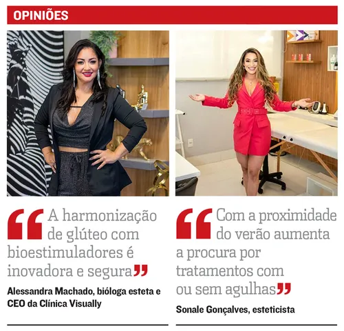 
          Imagem ilustrativa da imagem Tendência agora é fazer harmonização no bumbum
          