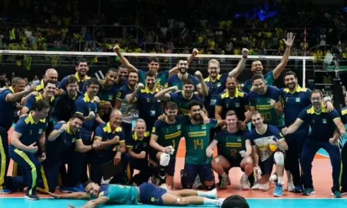 
          Imagem ilustrativa da imagem Volêi Masculino: Brasil vence a Itália e garante vaga nas Olimpíadas de Paris 2024
          