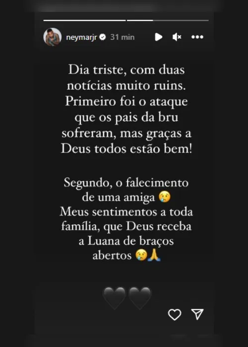 Imagem ilustrativa da imagem Gabriel Medina lamenta morte de Lu Andrade e desabafa: ‘o mundo tá surreal’